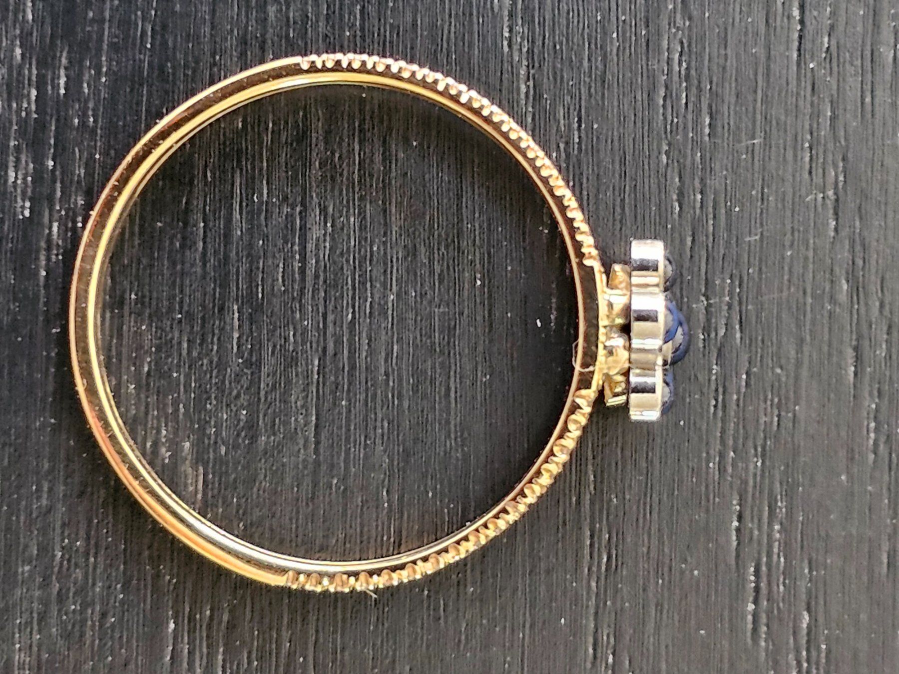Ringe: bague or jaune 18k sertie – Neu und originalverpackt aus La Chaux-de-Fonds von gpm_2tym 1