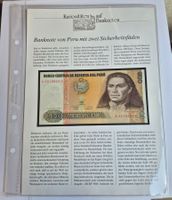 Kuriositäten auf Banknoten - Banknote von Peru