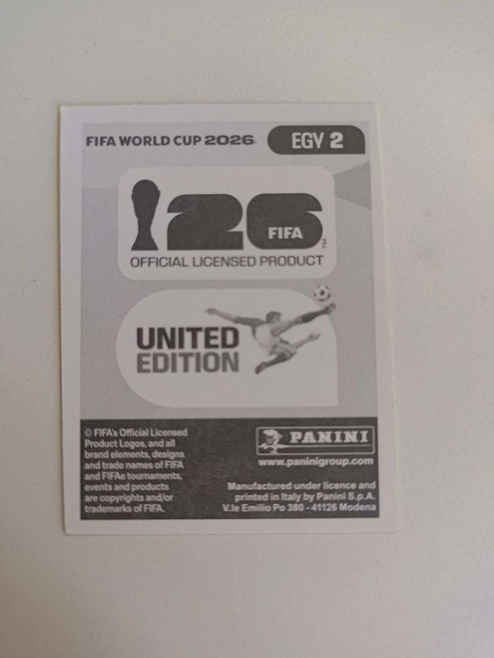 Panini Carte collezionabili: Panini Sticker WM 2026 | EGY 2 – Nuovo (secondo la descrizione) da Bern venduto da Nicolaro 1