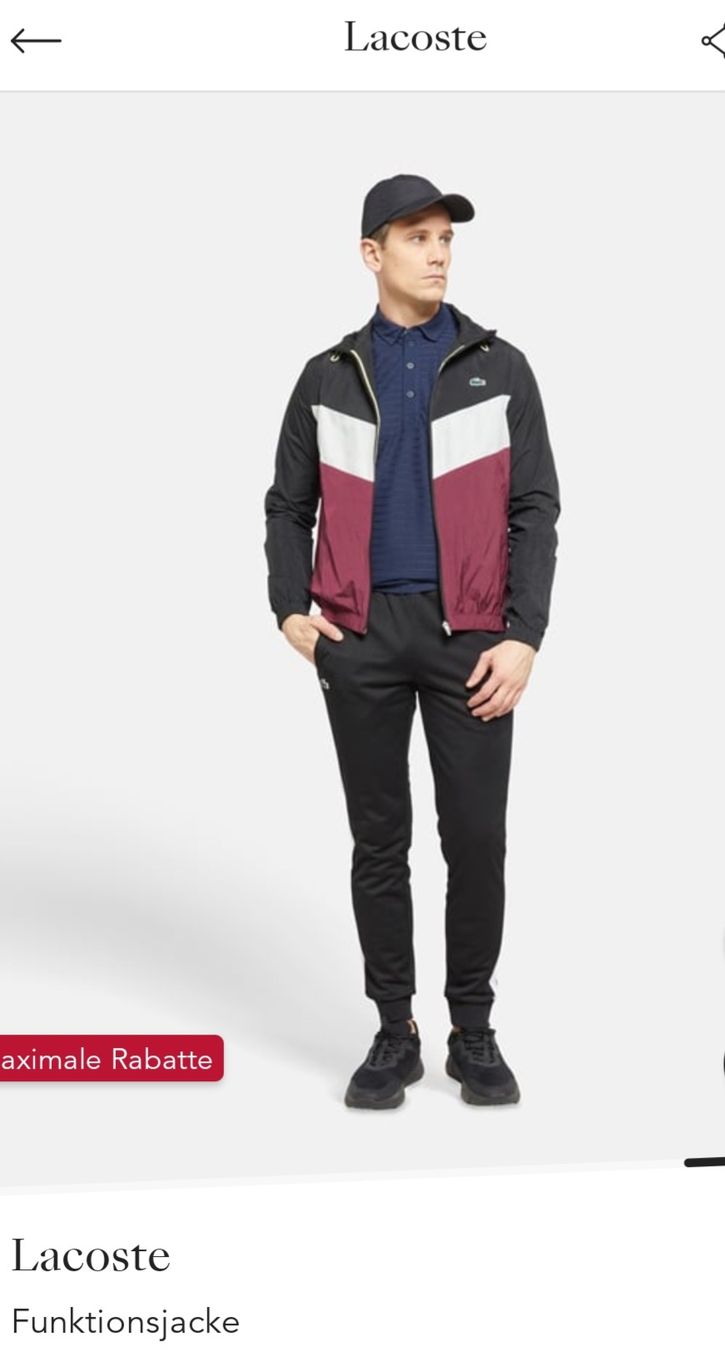 Lacoste Giacche: Lacoste – Nuovo e nell'imballaggio originale da Matten b. Interl venduto da asi_y5cb 4