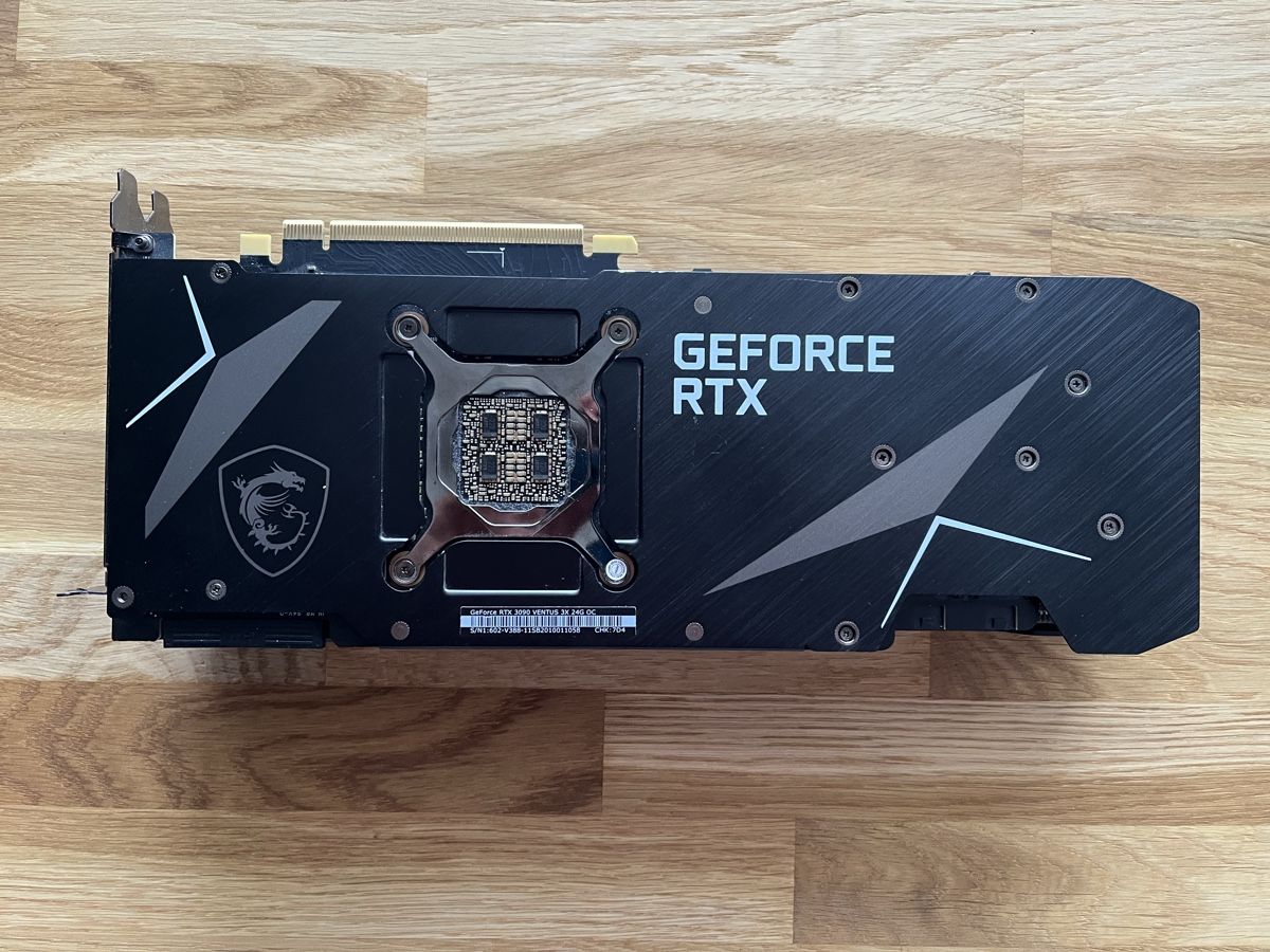 MSI Cartes graphiques: MSI RTX 3090 Ventus 3X 24G OC – D'occasion à Chur par SpaceMonkey 1