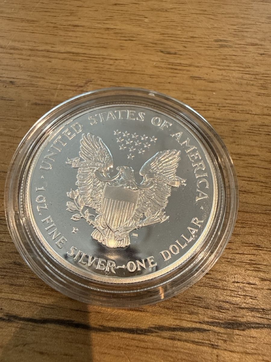 Alle Münzen: Silberdollar American Eagle 1 oz 1999 US Mint – Gebraucht aus Balterswil von tadagmarsan