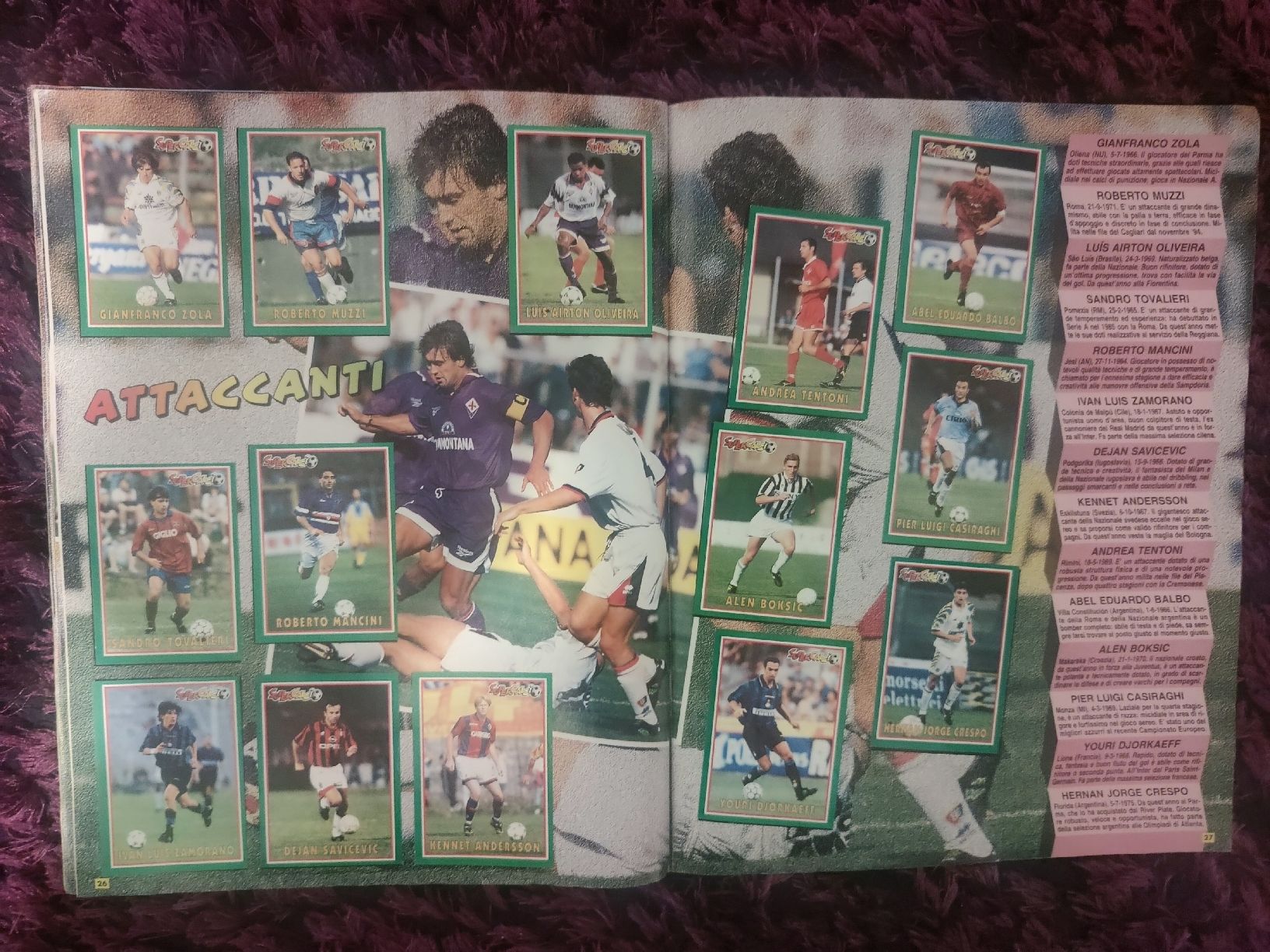 Panini Alben: Album Panini SuperCalcio 96-97 complet – Gebraucht aus Thônex von Dg5 7