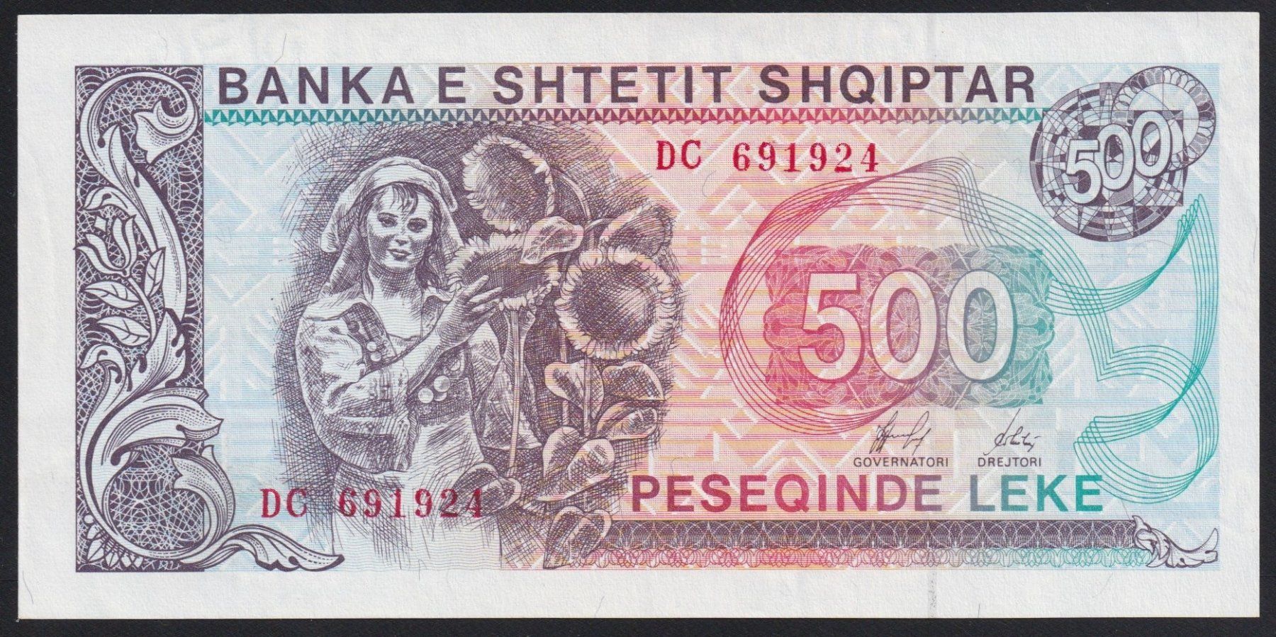 Banconote: Albanien 500 Leke 1996 – Usato da Brugg AG venduto da banknoten_muesli