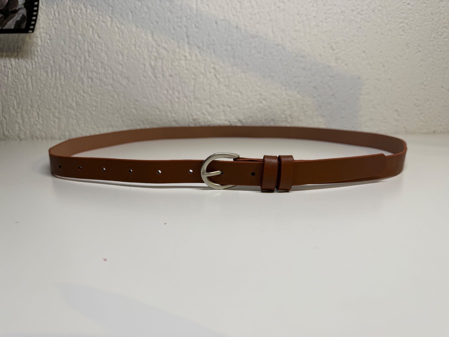 Cinture: Schöner brauner Gürtel 118 cm lang – Usato da Grosswangen venduto da shoes.bags.and.co 1