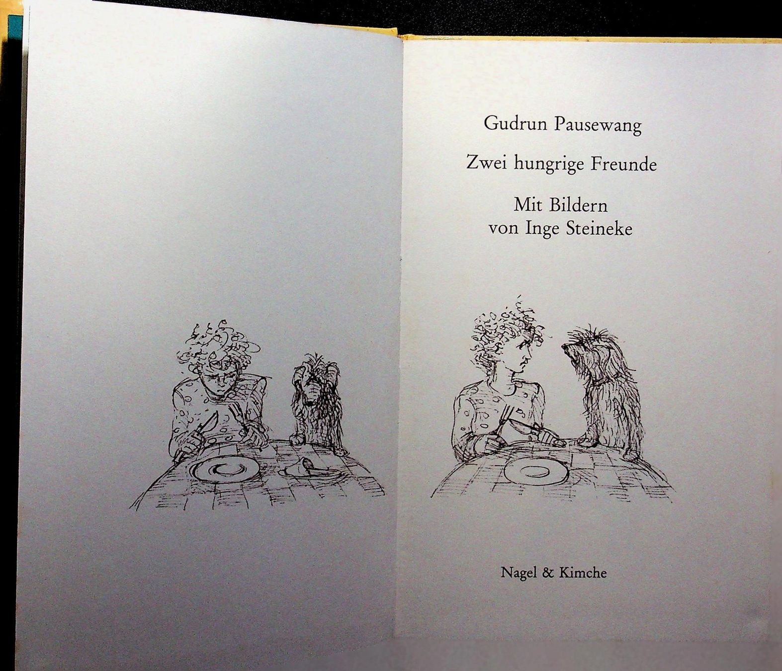 Libri: G. Pausewang Zwei hungrige Freunde Bilder Inge Steineke – Usato da Reitnau venduto da Zaomir 2
