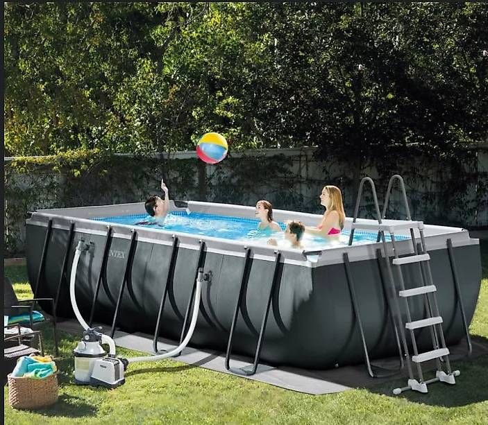 Intex Schwimmbad: PISCINA INTEX 549x274x132 cm – Gebraucht aus Caslano von AMARANTA01 1