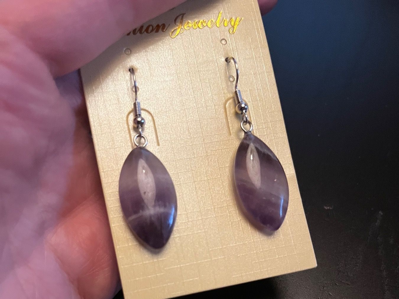 Orecchini pendenti & Orecchini a lobo: Ohrringe mit Amethyst – Nuovo (secondo la descrizione) da Gams venduto da Mariawicca 2