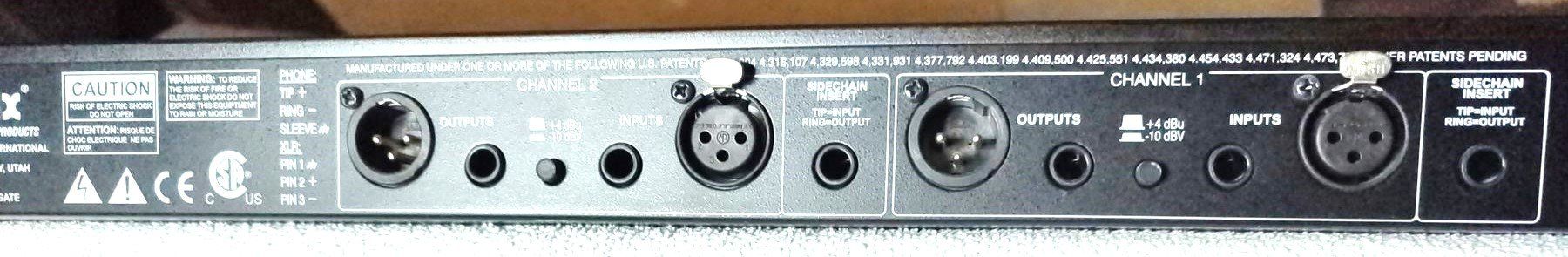 Dbx Equalizer: dbx 266 xl compresseur/gate – Gebraucht aus Zénauva von Alois6 1