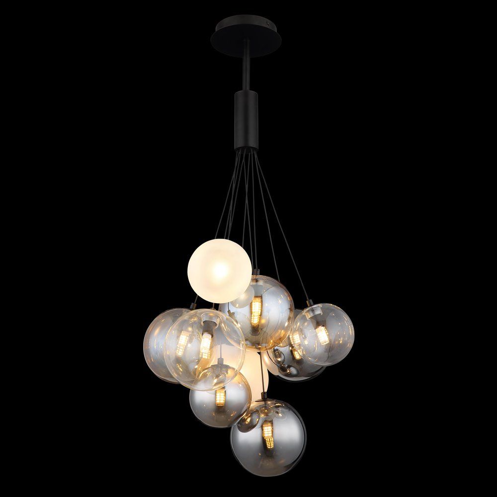Lampadari & plafoniere: Pendelleuchte, Glas, Schwarz, 90 cm Höhe – Nuovo (secondo la descrizione) da Kreuzlingen venduto da Smart-Light 5