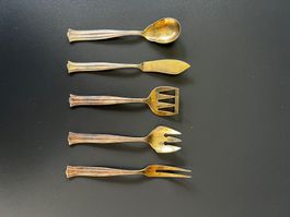 Couverts métal argenté - Besteck versilbertem Metall