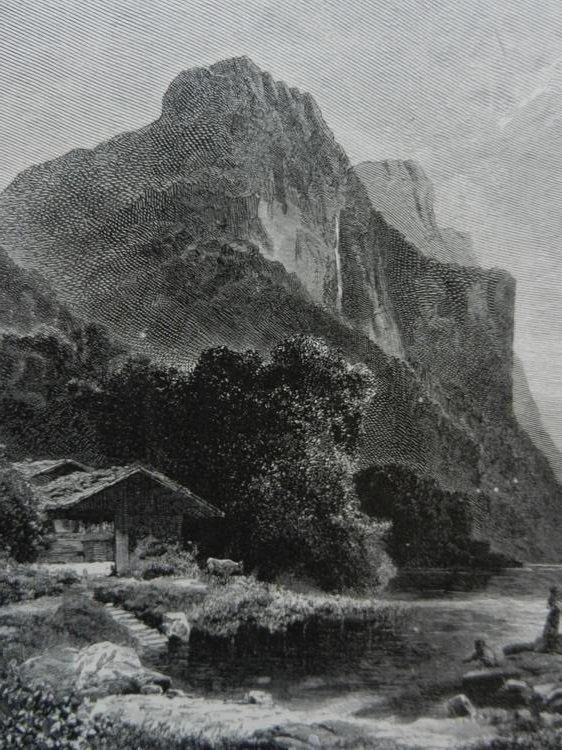 Stiche: Walensee Xylographie – Gebraucht aus Risch von Rischli15 4