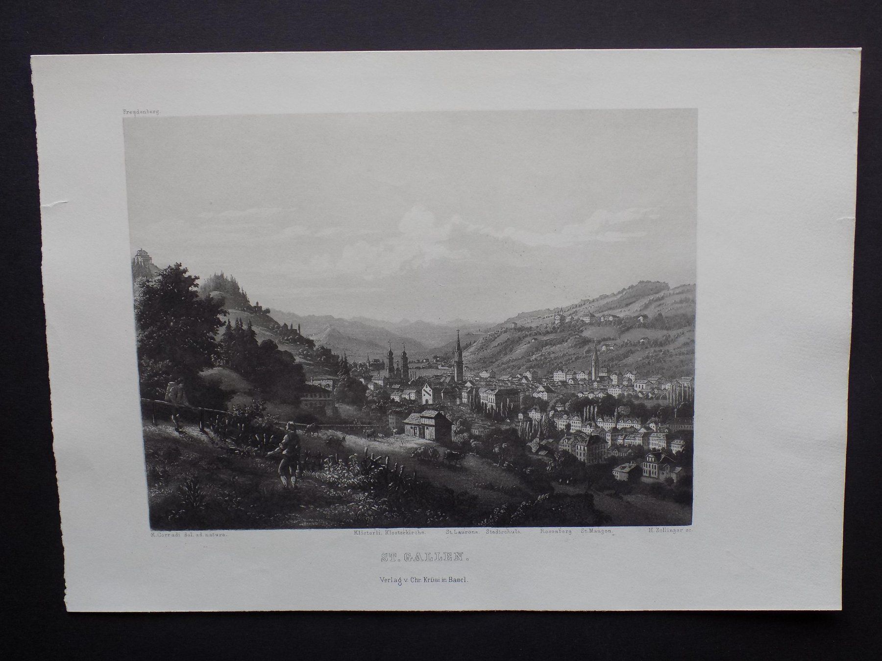 Gravures: St.Gallen – D'occasion à Risch par Rischli15