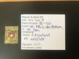 Rayon 16 II ohne KE - E-LU mit Kleinattest