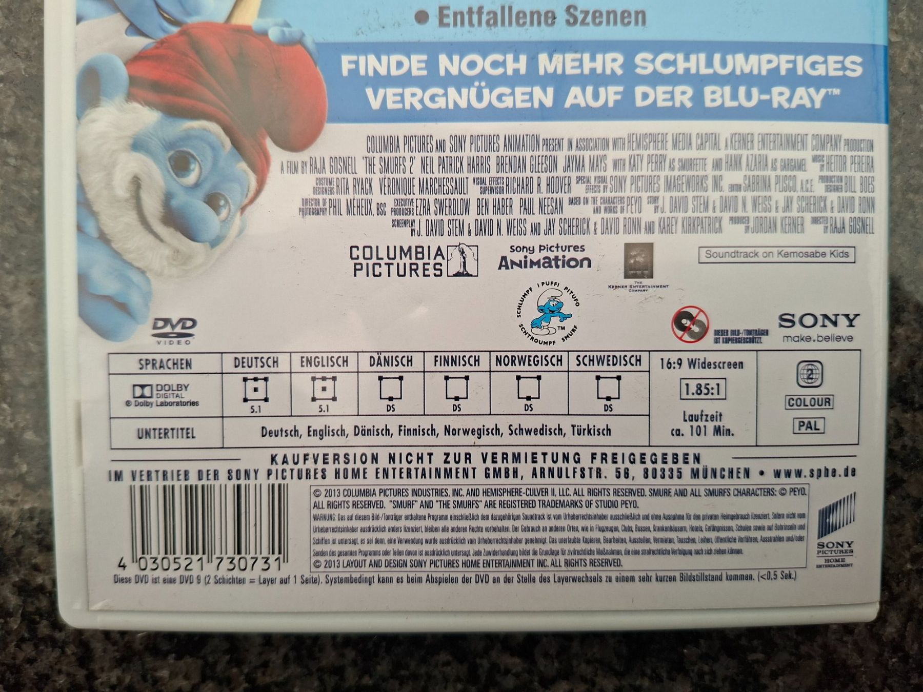Tutti i DVDs: DVD - Die Schlümpfe 2 – Usato da Boniswil venduto da Totomat-Lady2 2