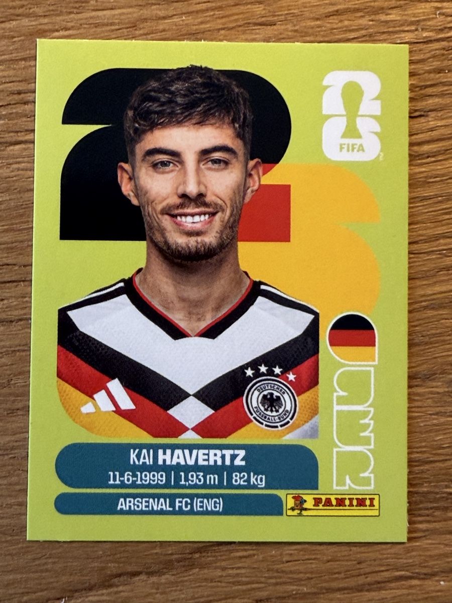 Panini Carte collezionabili: Panini WM 2026 Kai Harvertz GER 17 – Nuovo (secondo la descrizione) da Reinach BL venduto da Pepe2412