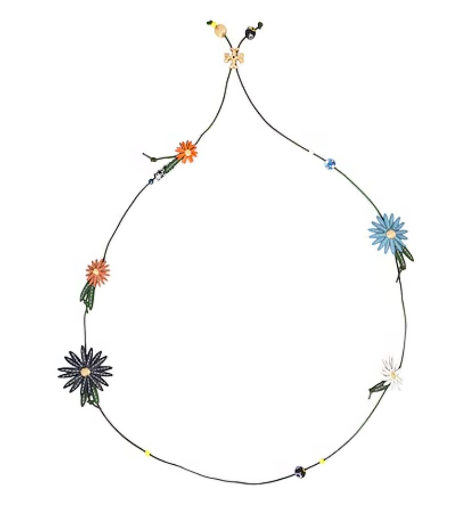 Catenine: Last chance till 26 June $208 Tory Burch leather necklace – Nuovo e nell'imballaggio originale da St-Sulpice VD venduto da juhdu 2