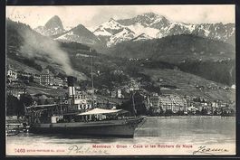 Montreux, Glion, Caux et les Rochers de 