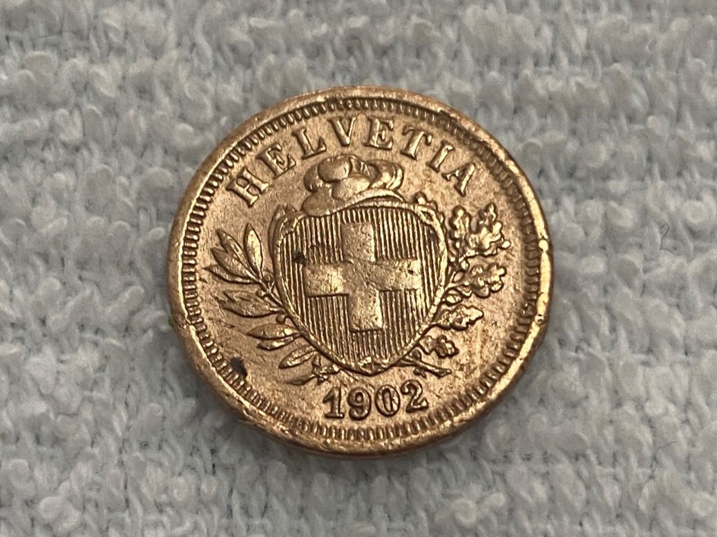 Alle Münzen: 1 centime/Rappen 1902 – Gebraucht aus Nyon von Ilmi09 1