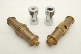 HEUTE 4 original Manfrotto Spigot Adapter 1/4" & 3/8"