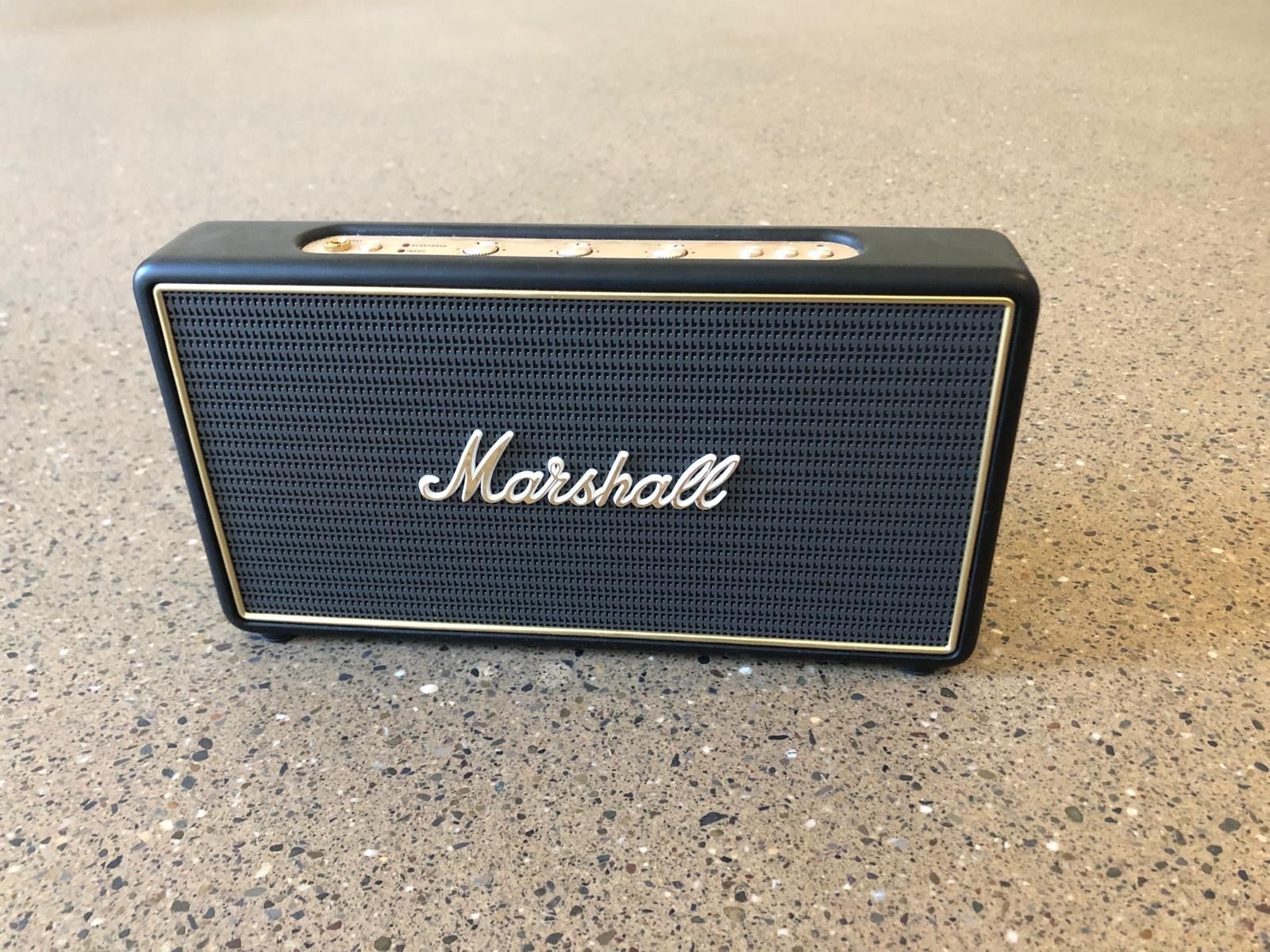Marshall Casse acustiche: Marshall Stockwell Bluetooth Lautsprecher - schwarz – Usato da Zürich venduto da mar_mf2n