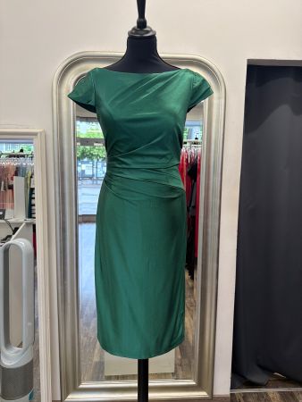 Elegantes Emerald grün Kleid - Größe 36