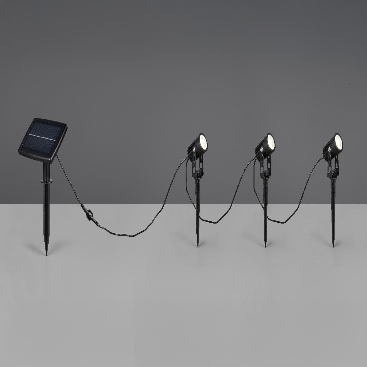 Lampade: LED Aussenstrahler 3er Set, IP44, 620 cm – Nuovo (secondo la descrizione) da Kreuzlingen venduto da Smart-Light