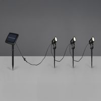 LED Aussenstrahler 3er Set, IP44, 620 cm