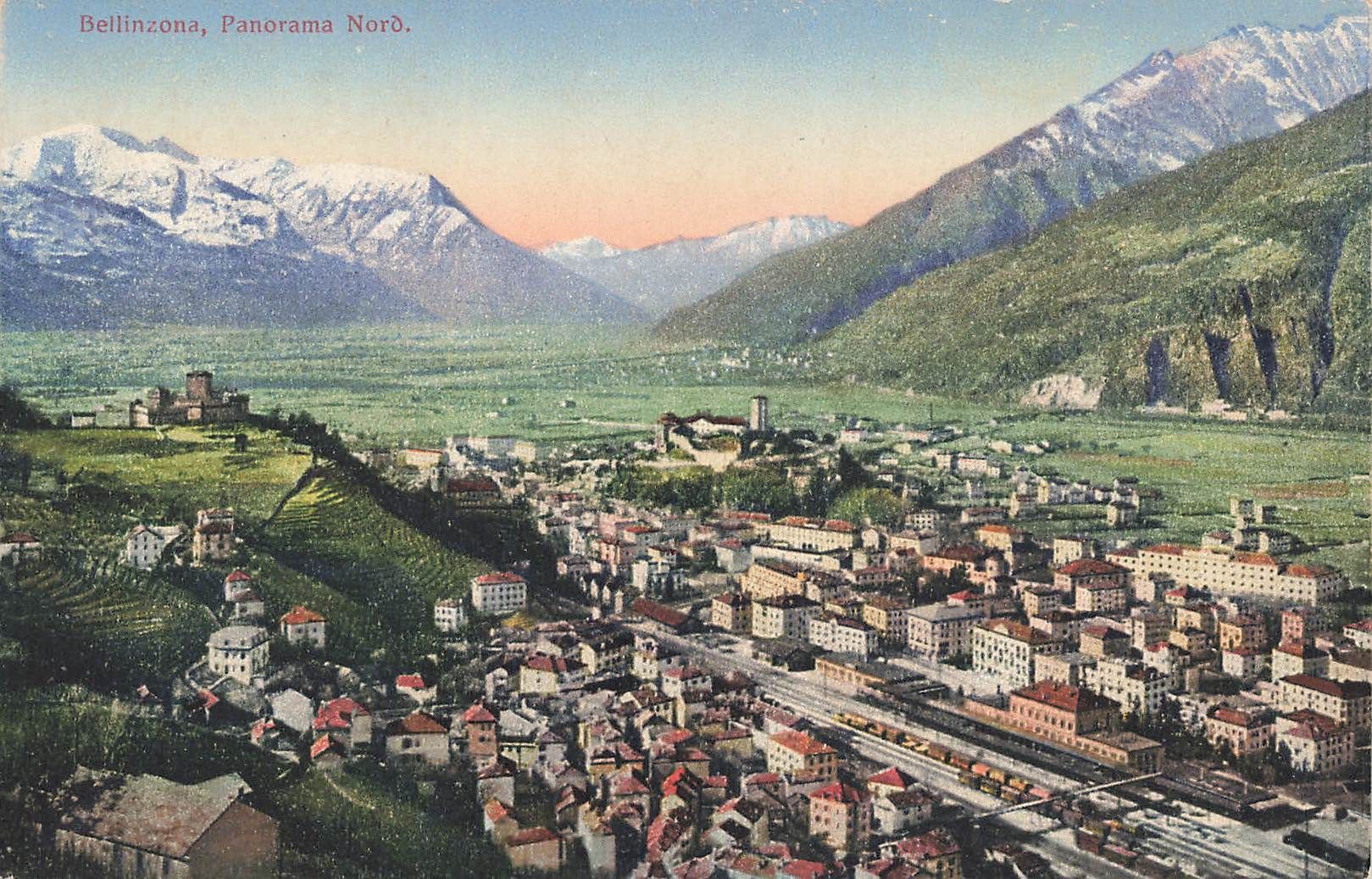 Cartoline postali: Bellinzona Bahnhof – Usato da Biasca venduto da Blenio71