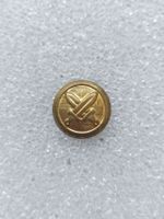 Uniformknopf 16 mm Tschechoslowakei Gold