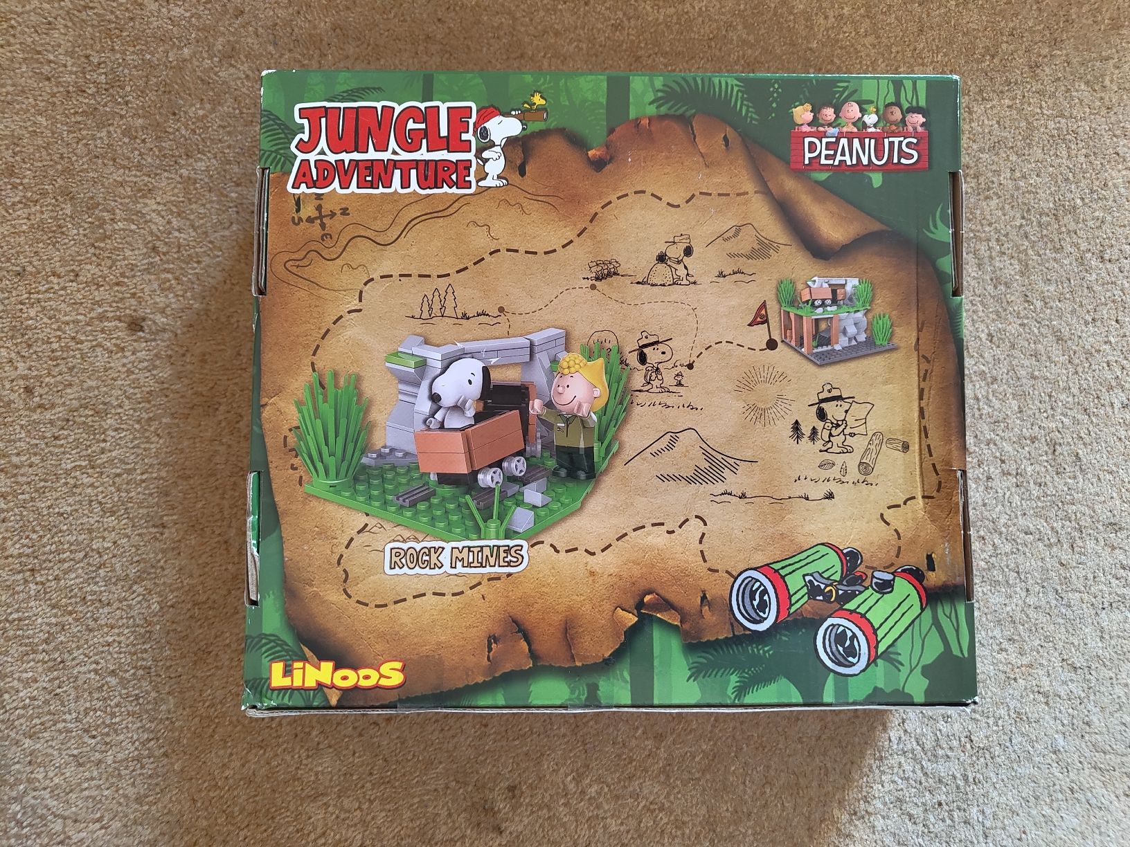 Baukästen: Peanuts Jungle Adventure Building Block Set 186 pcs – Neu und originalverpackt aus Glattbrugg von har_jgc7 2