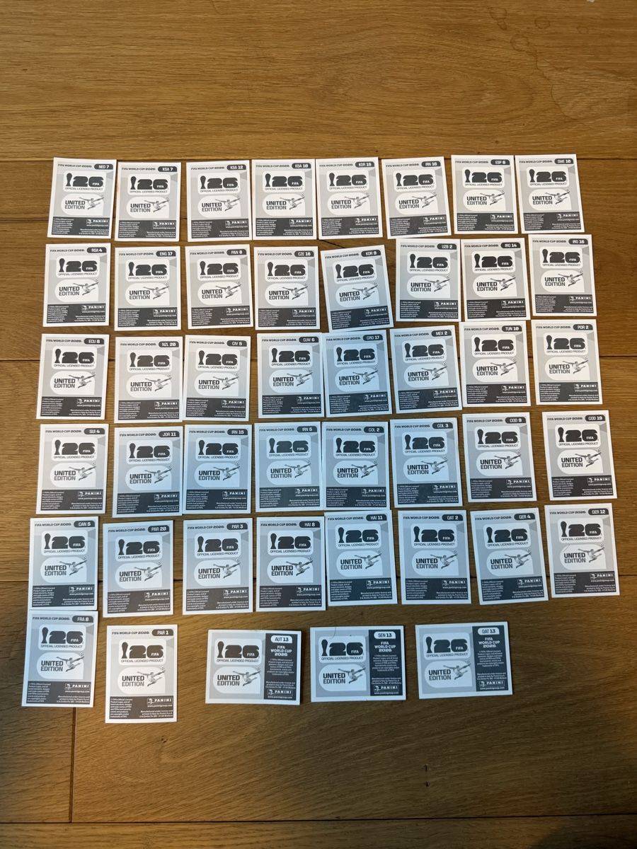 Panini Carte collezionabili: Panini WM 2026 Sticker 45 Sticker+Coca Cola Sticker – Nuovo (secondo la descrizione) da Appenzell-Steinegg venduto da son_s5dh 1