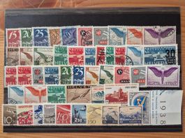CH-Briefmarken Flugpost */**/o Zustand gem.Bild Karte Z22