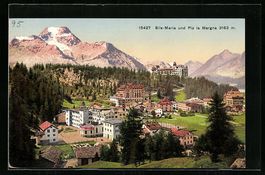Sils-Maria, Ortsansicht mit Piz la Margn