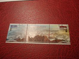 Z-Druck Gottardo 2016,  2016, FDC + Lose Streifen ET-o