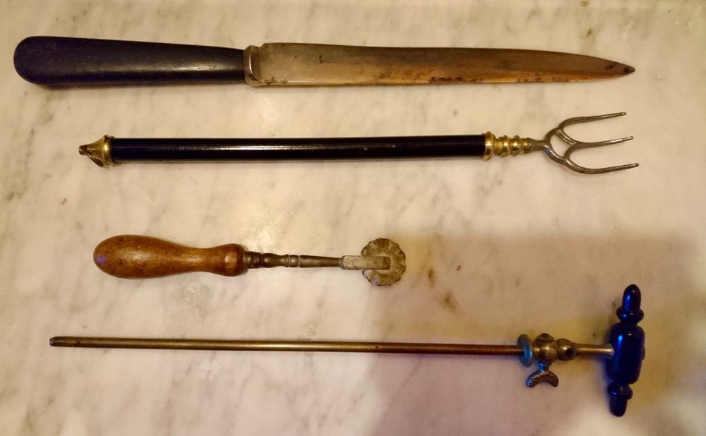 Lot D'ustensiles De Cuisine Anciens - Occasion - Parfait Pour Décoration Ou Collection