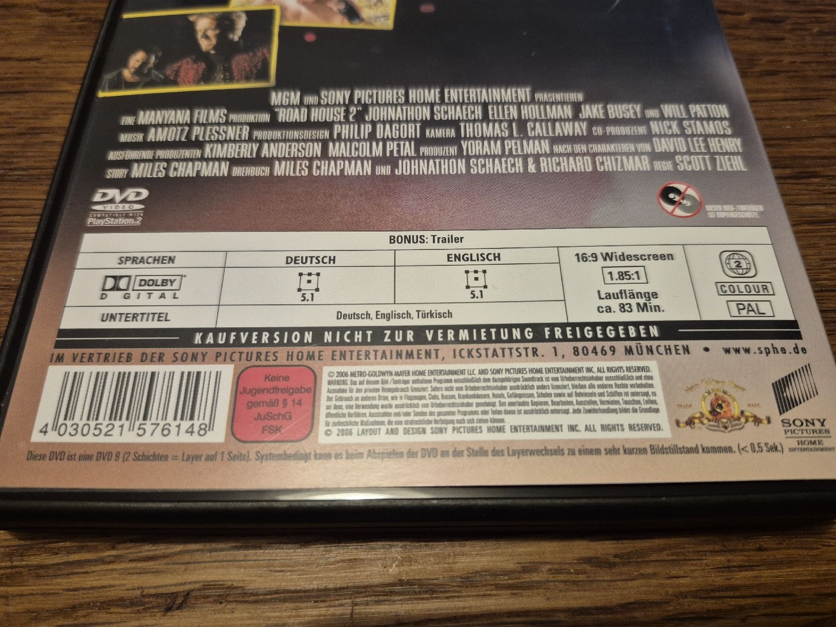 Tutti i DVDs: Road House 2 - Will Patton (DVD) – Usato da Oberembrach venduto da giu_7ksd 2