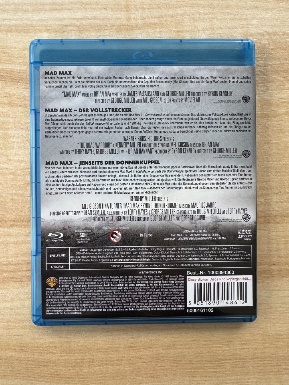 Tous les DVDs: Mad Max Trilogie – D'occasion à Ostermundigen par Rick-C137 3