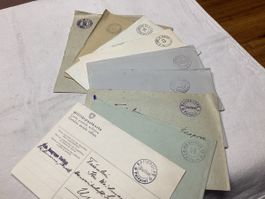 Armée 9 lettres + contenus même origine. dés 1941 en lot