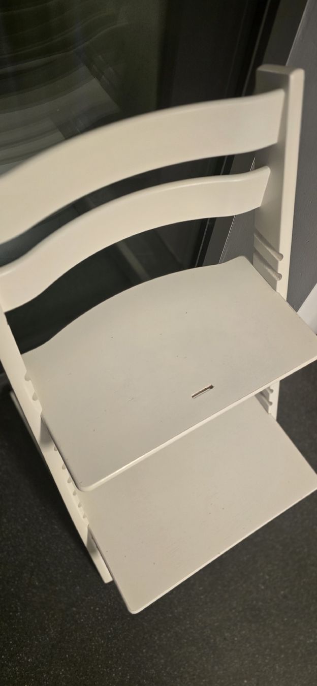 Stokke Seggioloni: Stokke Tripp Trapp – Weiss – Usato da flueh venduto da Vickey