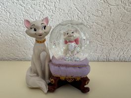 Snow globe Disneyland Marie et Duchesse Les Aristochats