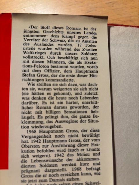 Livres: Buch: Exekution Schweizer Landesverräter, 1942 – D'occasion à Seon par retep012 1