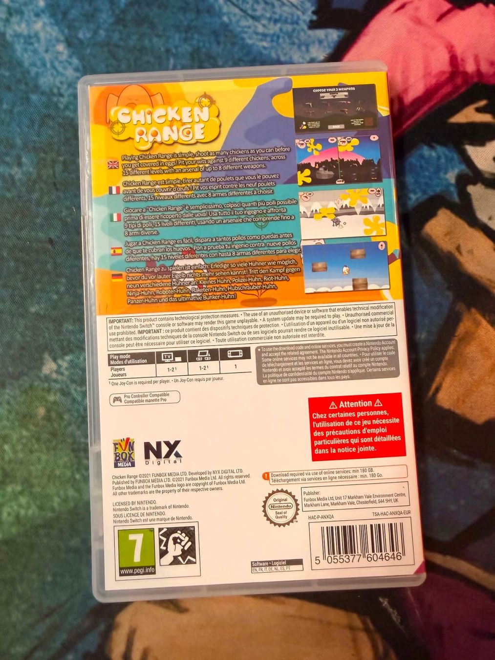 Nintendo Spiele: Chicken Range Nintendo Switch – Gebraucht aus Giubiasco von Ticinerd 1