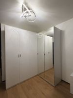 Eckkleiderschrank weiss mit Spiegeltüren guter Zustand
