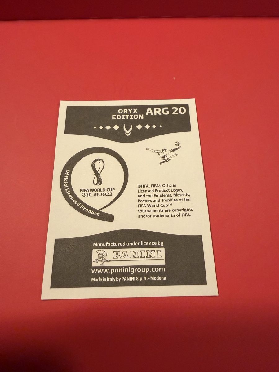 Panini Carte collezionabili: Messi panini Oryx 2022 – Nuovo (secondo la descrizione) da Treyvaux venduto da goali1fcea 1