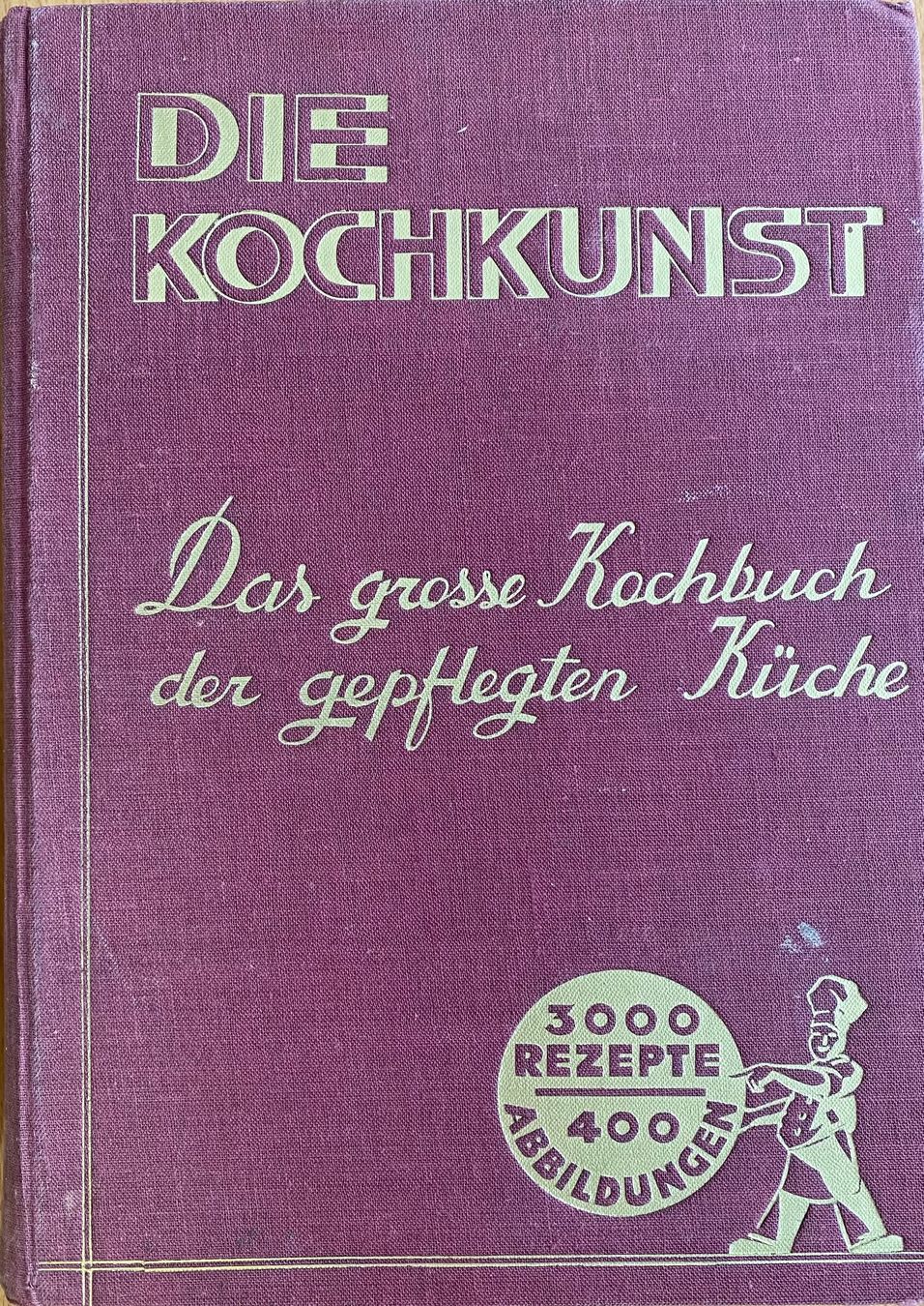 Libri: Die Kochkunst Buch Vintage 1936 – Usato da Zollikon venduto da TimeIsMoney 5