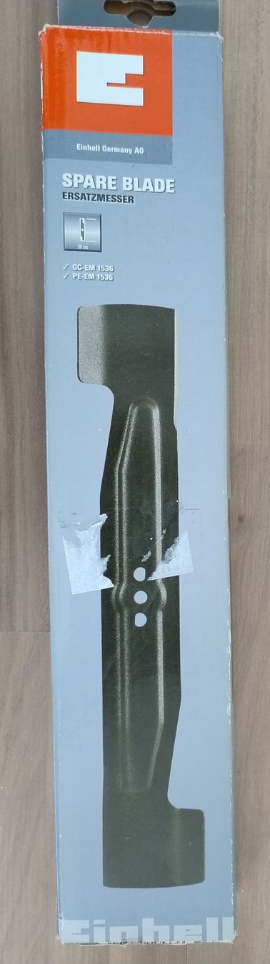Einhell Rasenmäher: Einhell Rasenmäher Ersatz Messer neu – Neu und originalverpackt aus Gross von tho_8nxw