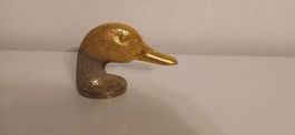 Vintage Ducky Flaschenöffner gold/silber