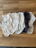 Bodies Gr. 50 Newborn Langarm, 5 Stück