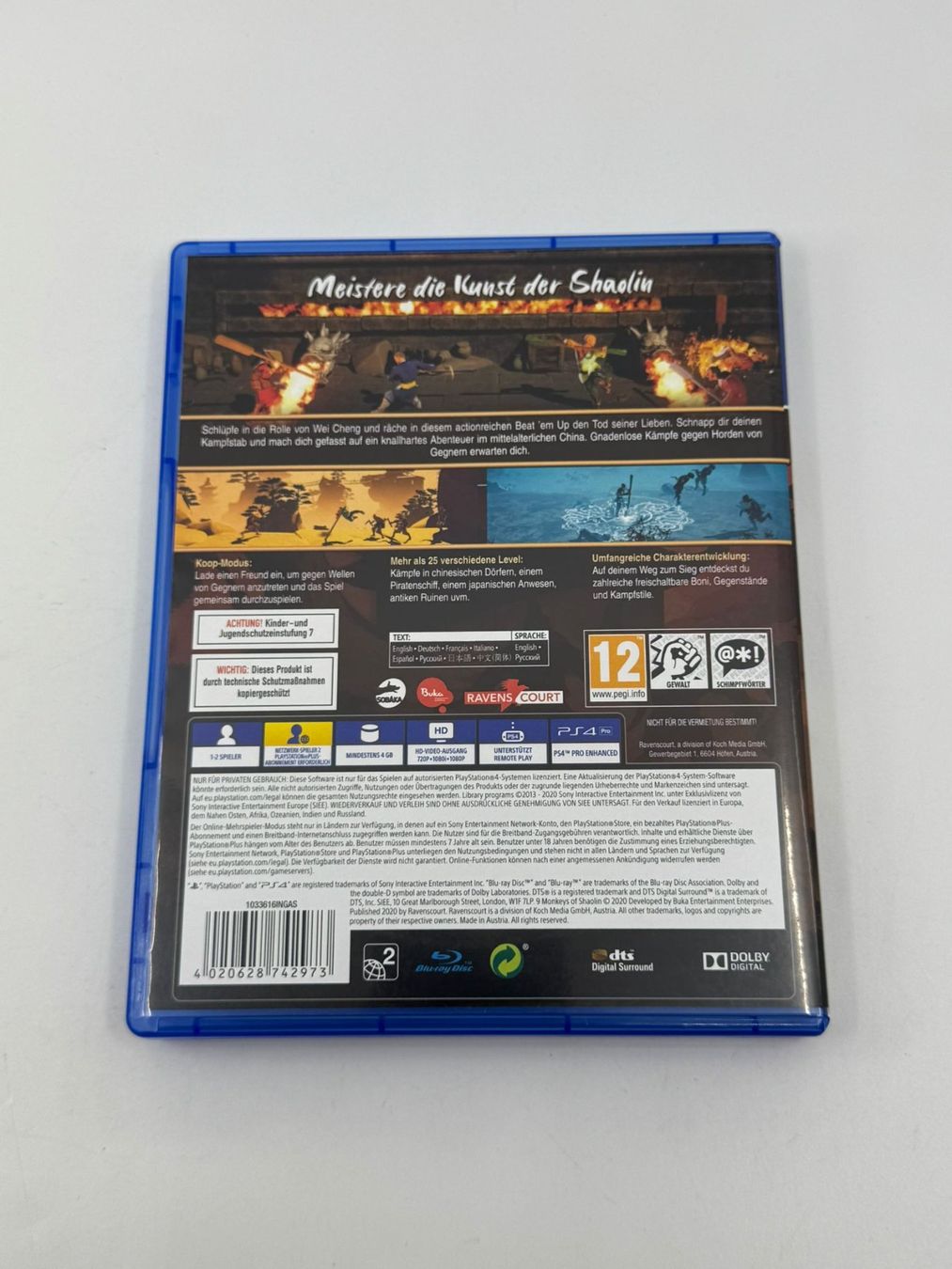 Giochi: 9 Monkeys of Shaolin (PS4) – Usato da Herisau venduto da Seyashop1 2
